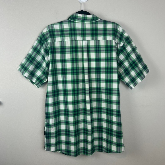 Patagonia Fezzman Short Sleeve Button Front Shirt Organic Cotton - Picture 3 of 5